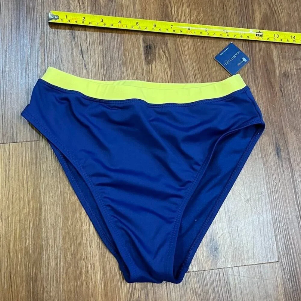 Habitual Girl Colorblock Bikini Set NWT Size 14 MSRP $46